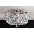 Plafoniera clasica cristal alama crom 3xE14/40W, Sheraton DLU-2327/3/5 Chrom Orion